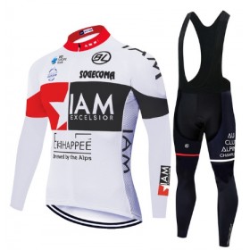 Completo Maglia ML + Pantaloncino con bretelle ML 2020 IAM Cycling N001
